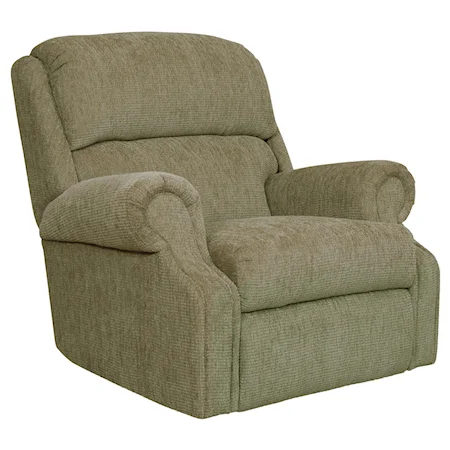 Elegant Mininum Proximity Recliner for Sitting Rooms and Dens